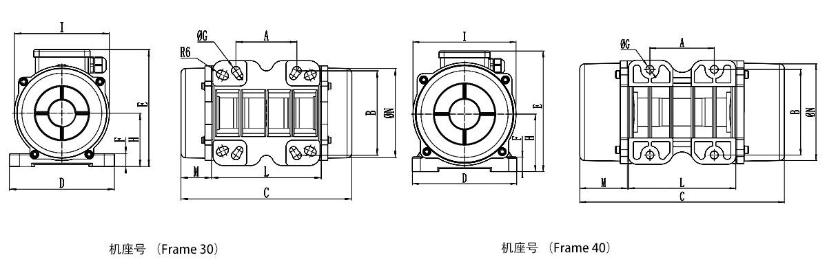 30、40機座