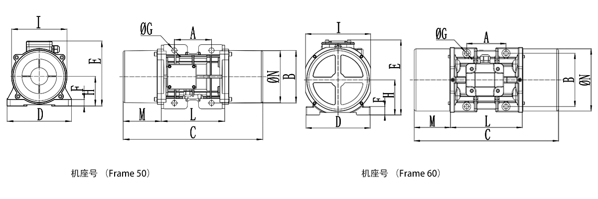50、60機座
